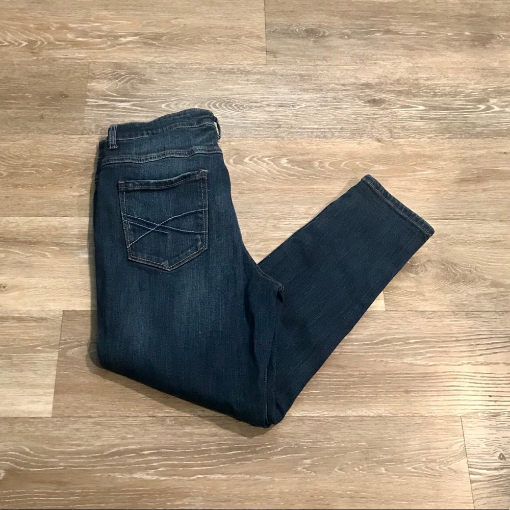 Aeropostale Bree High Rise Cropped Jeggings sz 12